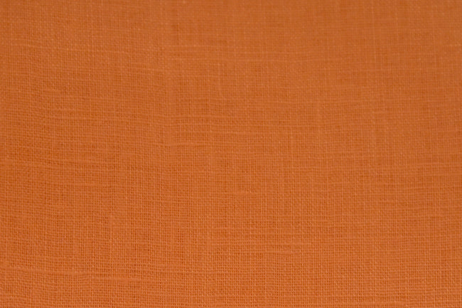 LN/11/M2-21437 Orange Linen Plain Vest Fabric