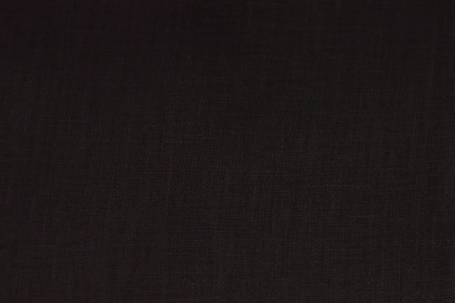 LN/19/M2-21445 Chocolate Brown Linen Plain Pants Fabric