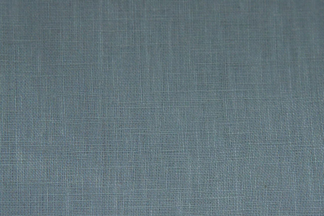 LN/22/M2-21448 Stone Blue Linen Plain Vest Fabric