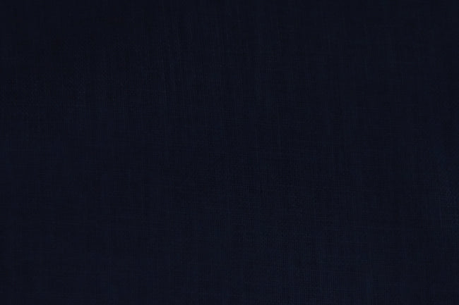 LN/27/M2-21453 Dark Blue Linen Plain Pants Fabric