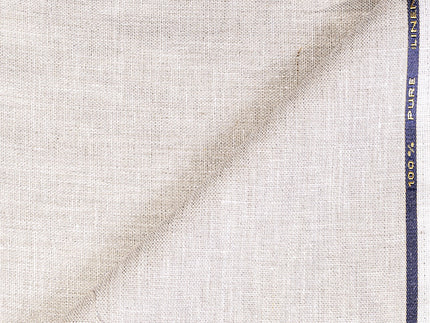 LTL 01/T3-23165 Oatmeal Linen Suit Fabric