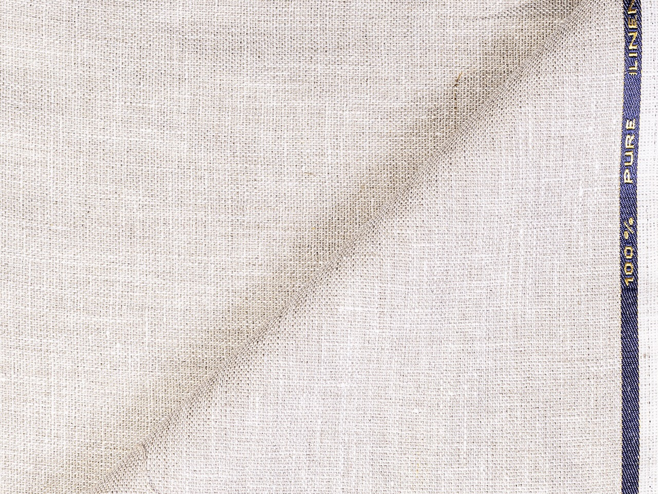 LTL 01/T3-23165 Oatmeal Linen Vest Fabric