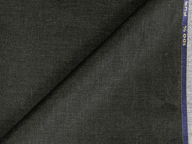 LTL 07/T3-23171 Dark Green Linen Pants Fabric
