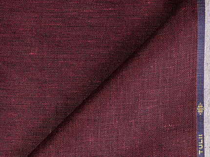 LTL 08/T3-23172 Mahogany Linen Suit Fabric