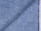 LTL 11/T3-23175 Blue Linen Vest Fabric