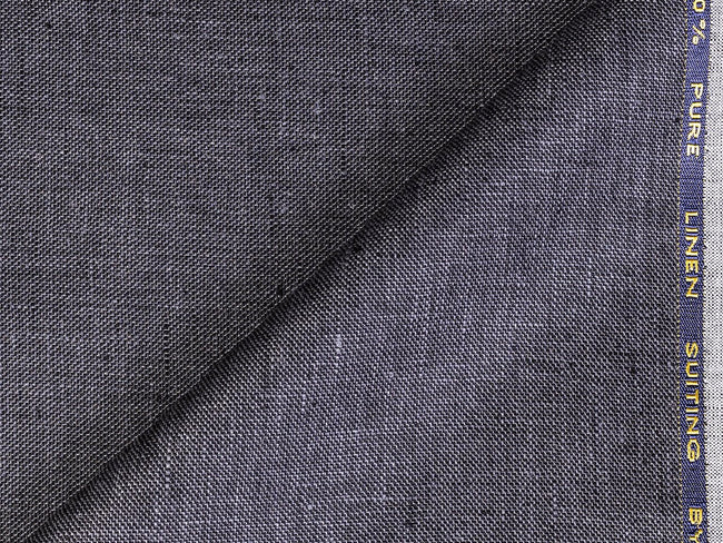 LTL 16/T3-23180 Grey Linen Suit Fabric