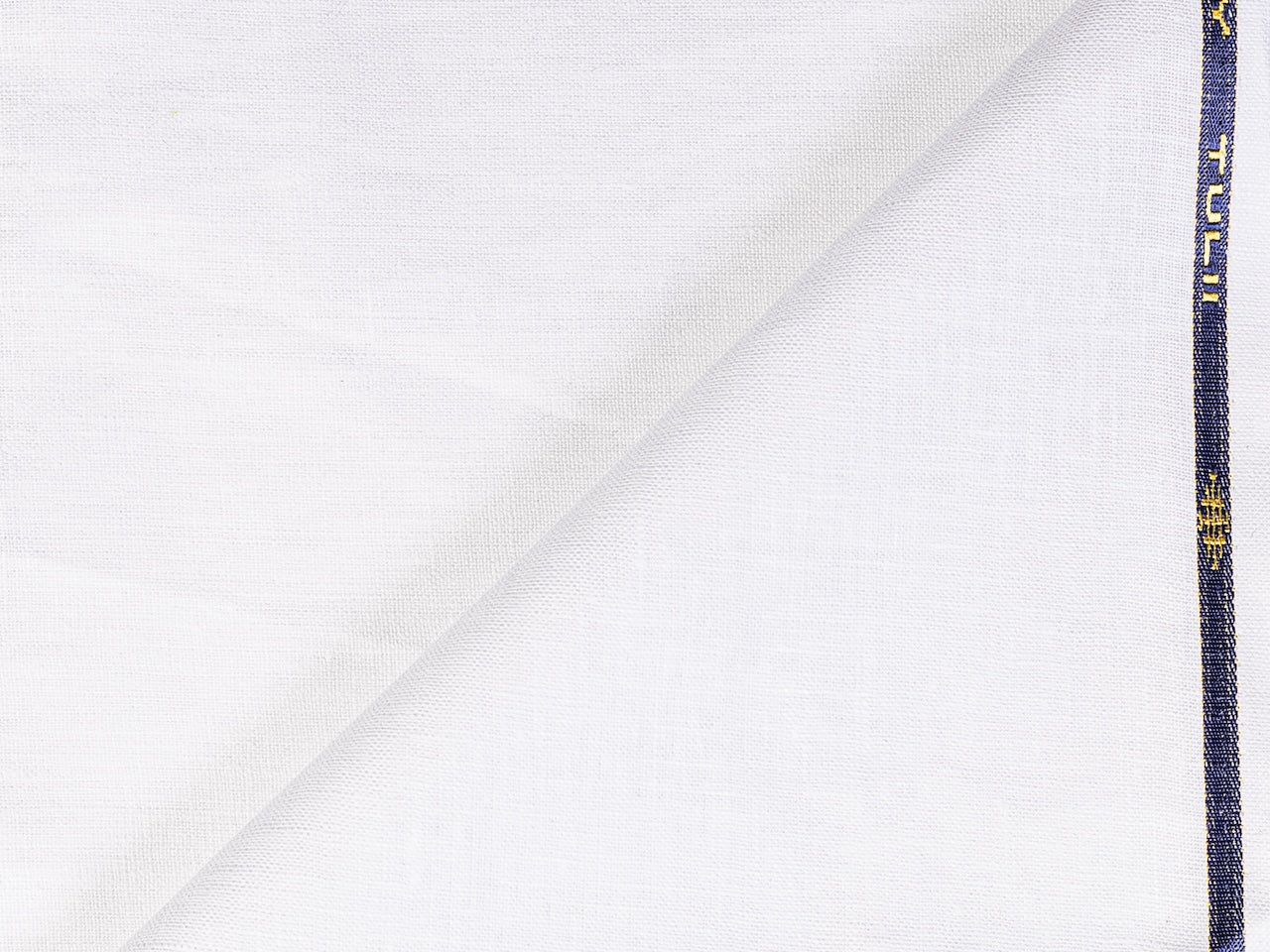 LTL 18/T3-23182 White Linen Vest Fabric