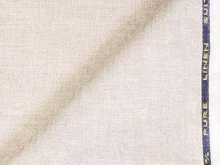 LTL 20/T3-23184 Beige Linen Suit Fabric