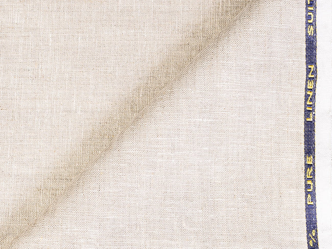 LTL 20/T3-23184 Beige Linen Pants Fabric