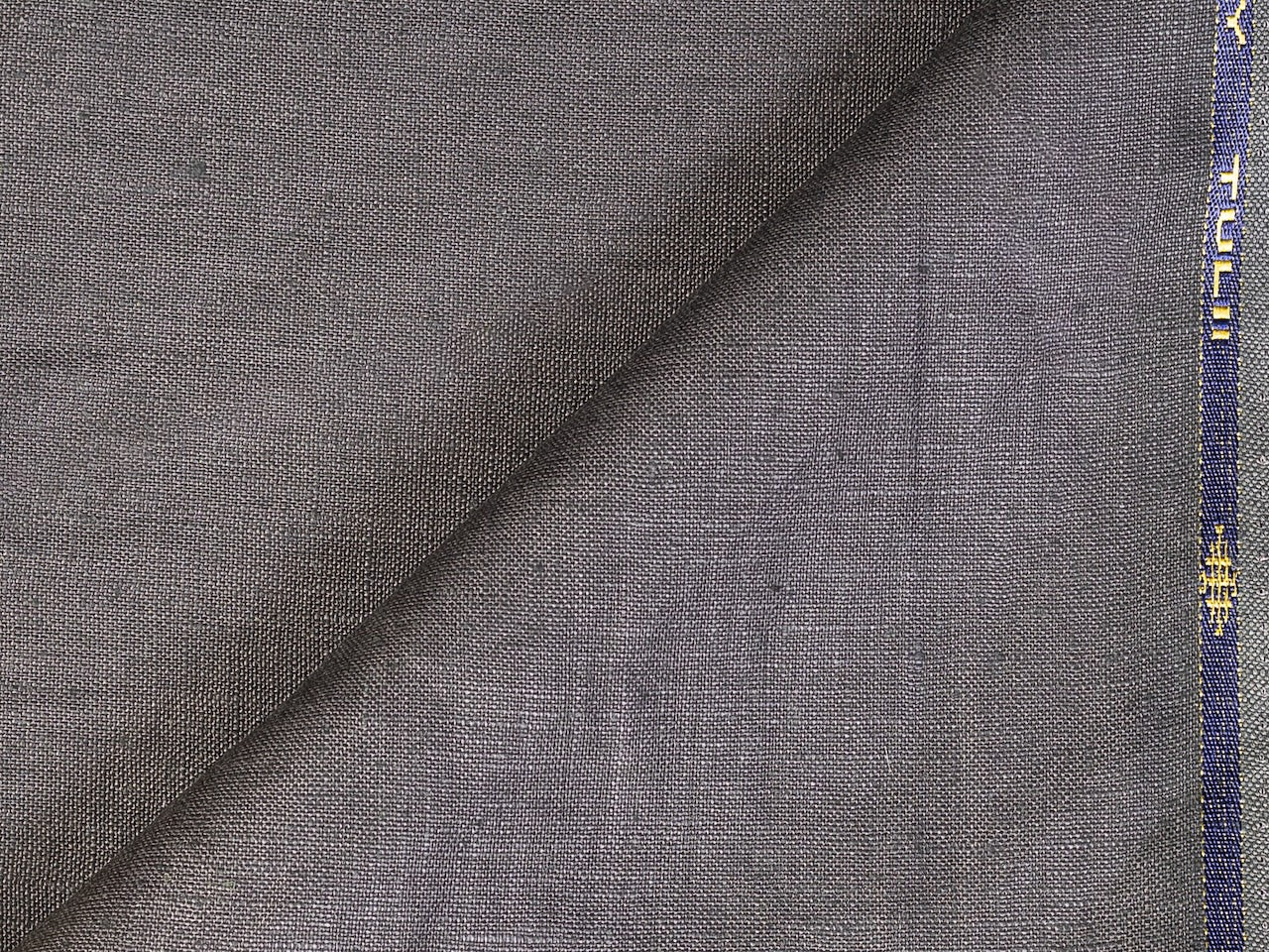 LTL 23/T3-23187 Steel Grey Linen Pants Fabric