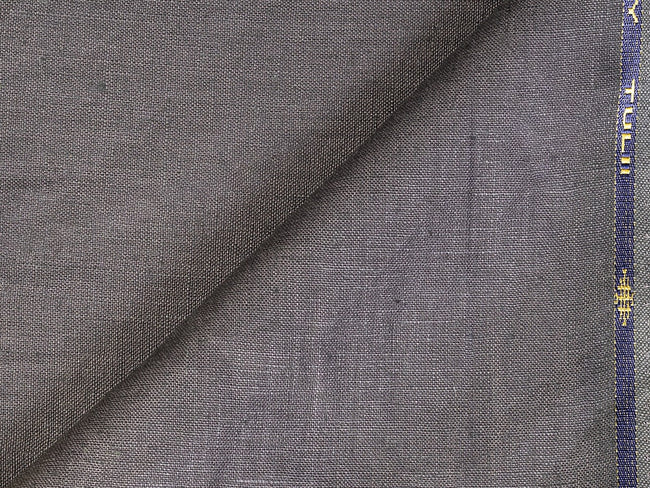 LTL 23/T3-23187 Steel Grey Linen Suit Fabric