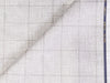 LTL 32/T3-23139 Silver Grey Check Linen Pants Fabric