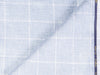 LTL 34/T3-23141 Baby Blue Check Linen Pants Fabric