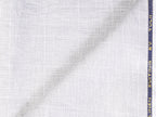LTL 42/T3-23151 Silver With White  Check Linen Vest Fabric