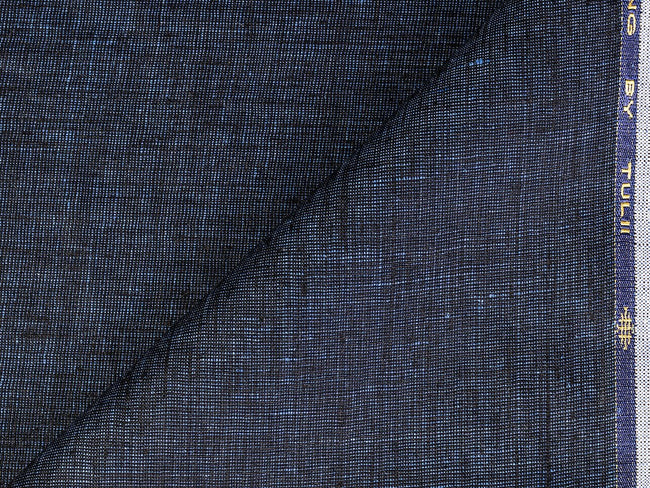 LTL 52/T3-23160 Navy Linen Pants Fabric