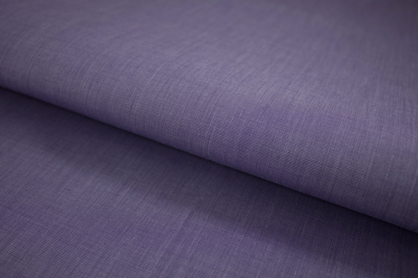 P-691/5680 Fine Cotton Purple Texture Shirting Fabric