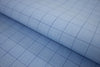 P-714/5876 Fine Cotton Two Tone Blue Checks Shirting Fabric