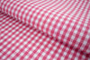 P-723/5885 Fine Cotton Folly Pink and White Checks Shirting Fabric