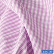 RBS 153 Purple Check Super Fine 2-ply Cotton Shirting Fabric