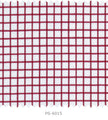 S6015/N3-34563 White with Red Check Fine Giza Cotton Shirting Fabric