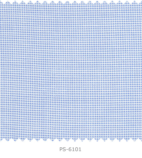 S6101/N3-34468 Blue Basket Weave Fine Giza Cotton Shirting Fabric