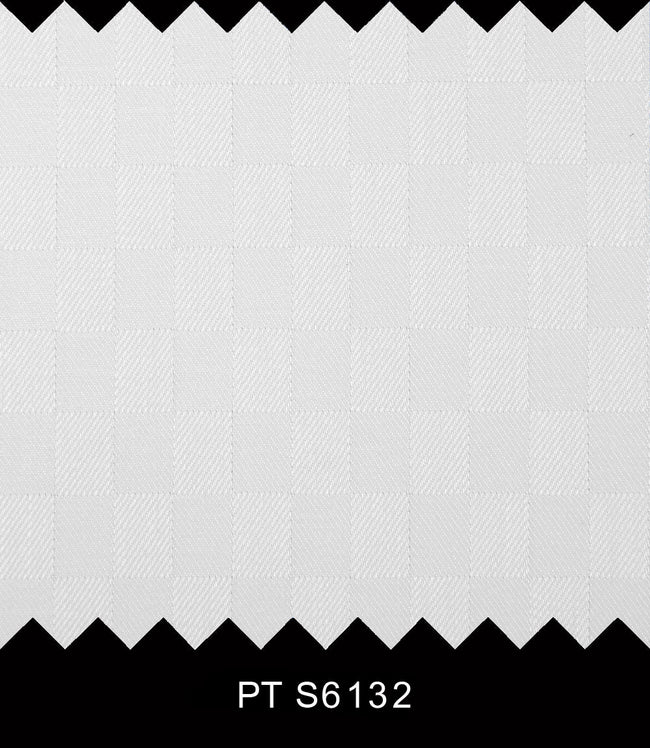 S6132/N3-34395 White Board Fine Giza Cotton Shirting Fabric