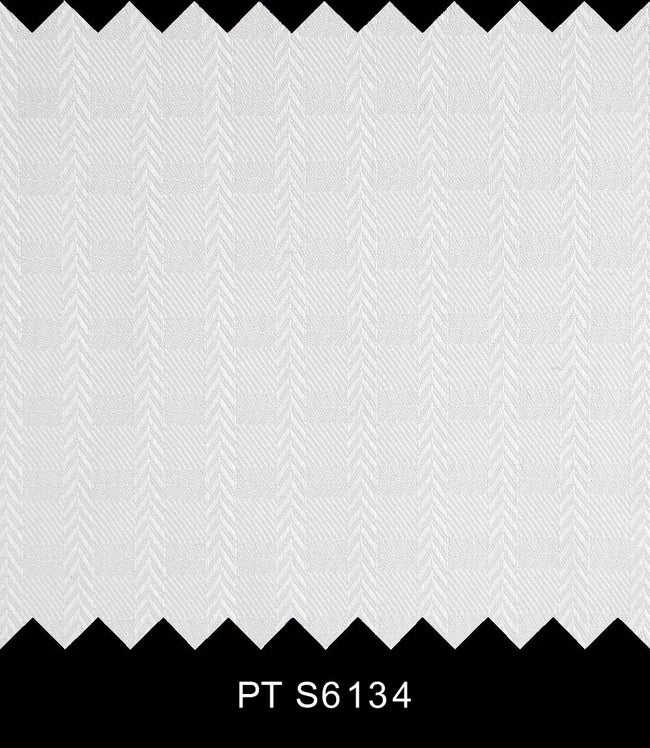 S6134/N3-34397 White Check Fine Giza Cotton Shirting Fabric