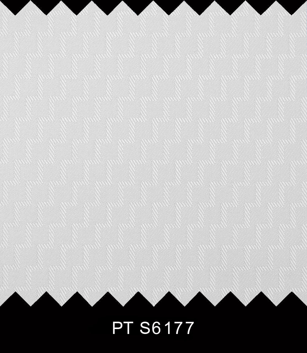 S6177/N3-34486 White Design Fine Giza Cotton Shirting Fabric