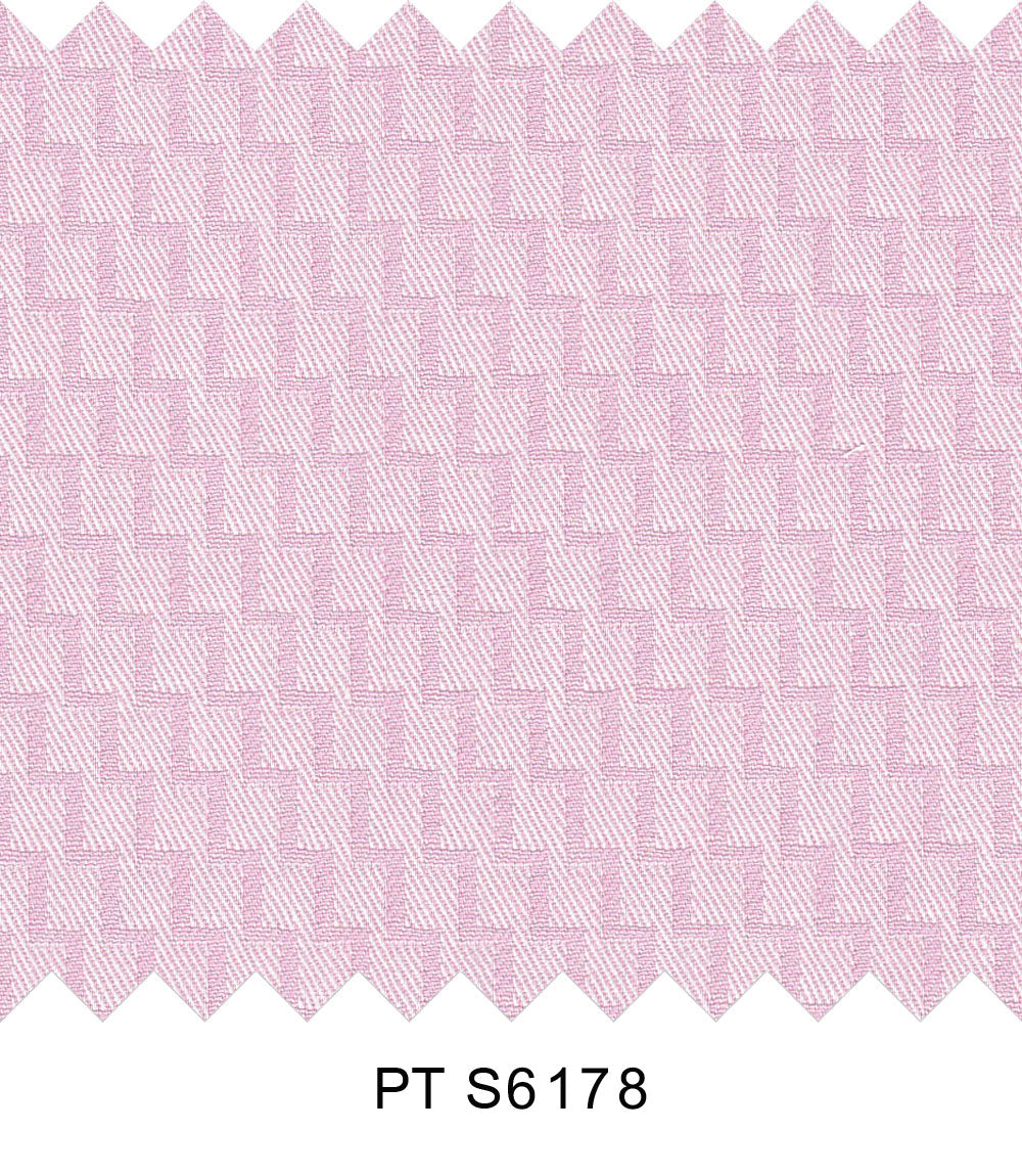 S6178/N3-34487 Pink Design Fine Giza Cotton Shirting Fabric