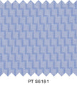 S6181/N3-34490 Blue Design Fine Giza Cotton Shirting Fabric