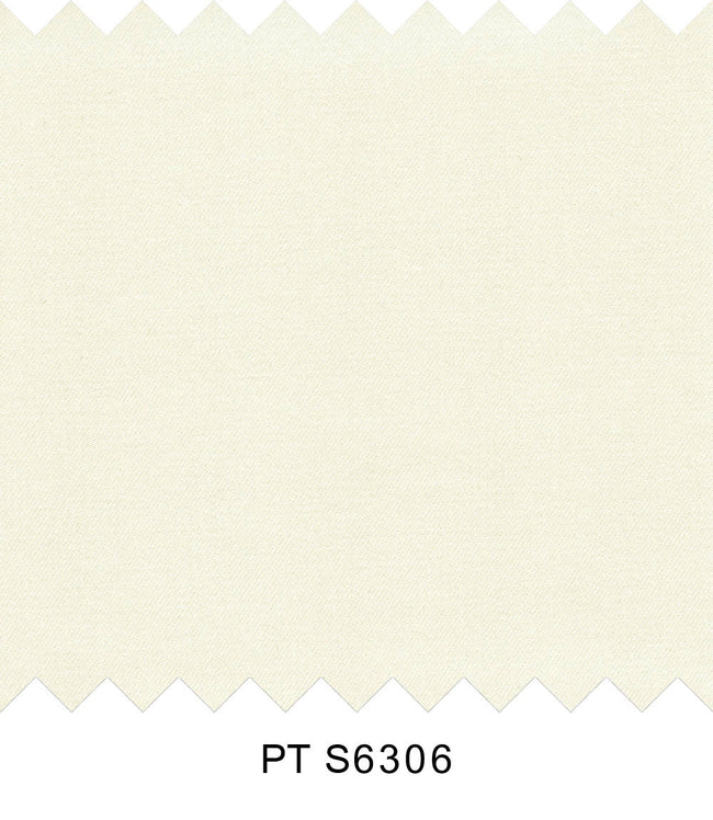 S6306/N3-34379 Off White Solid Fine Giza Cotton Shirting Fabric