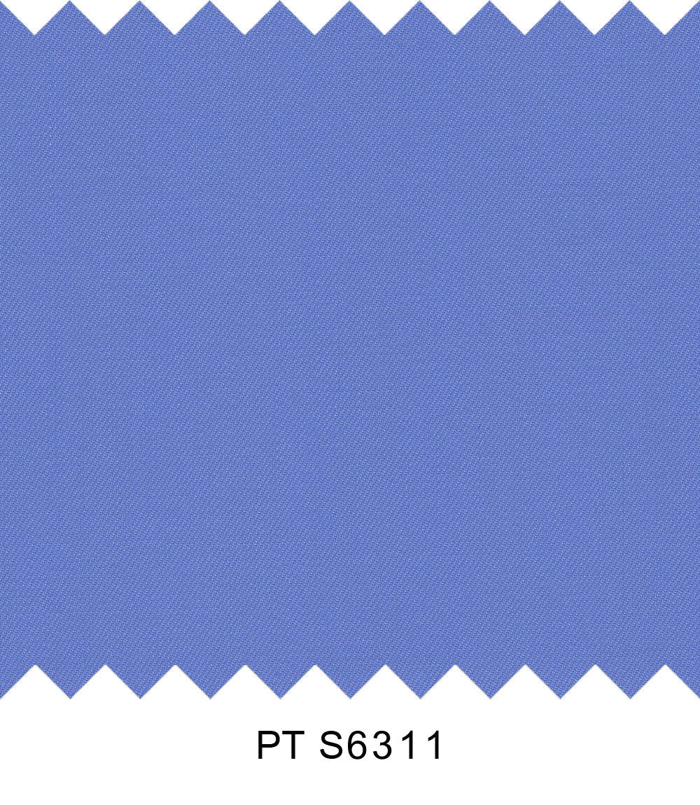 S6311/N3-34375 French Blue Solid Fine Giza Cotton Shirting Fabric