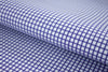 T-549/5738 Fine Cotton Purple Check Shirting Fabric