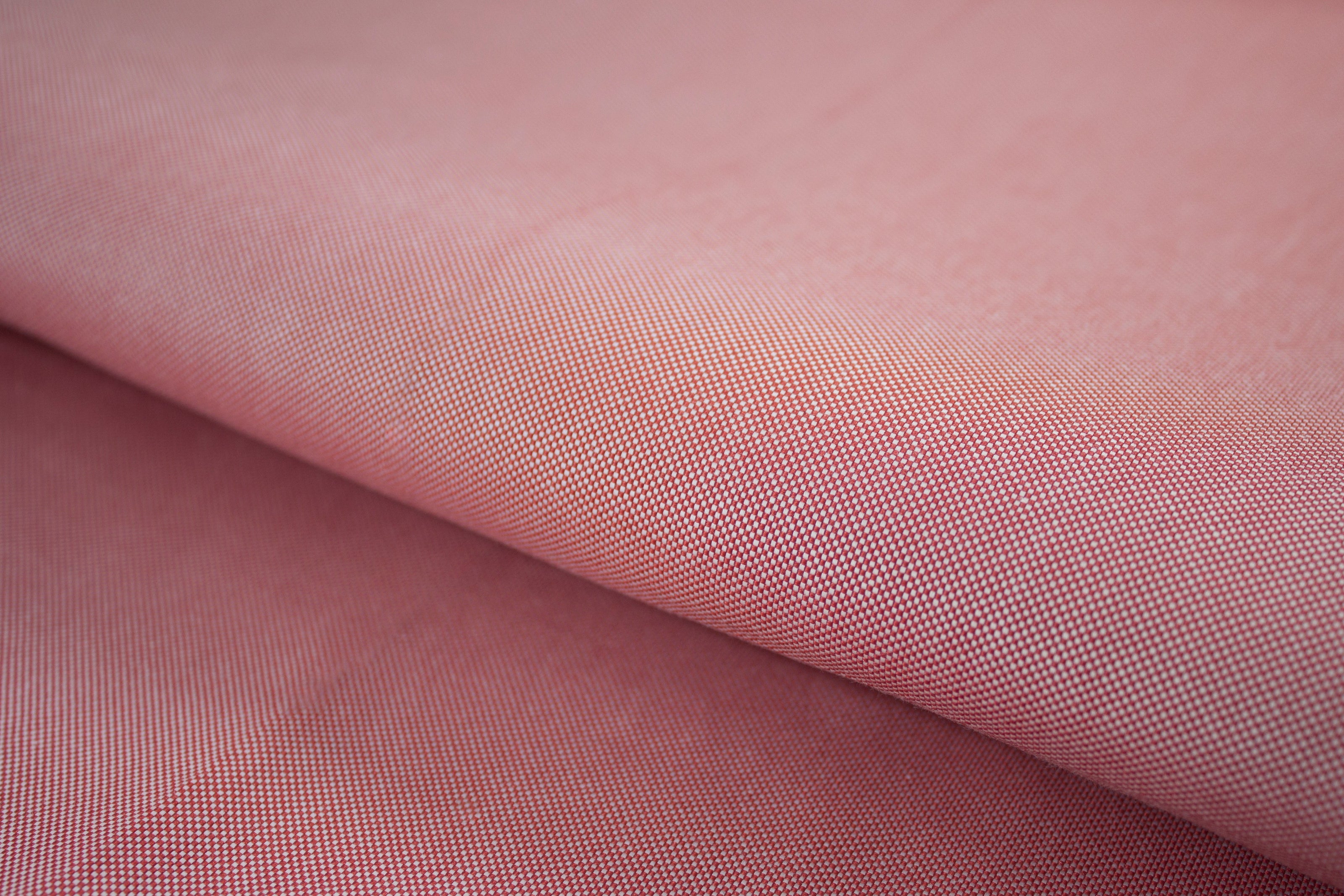 T-576/5763 Fine Cotton Oxford-Folly Red Shirting Fabric