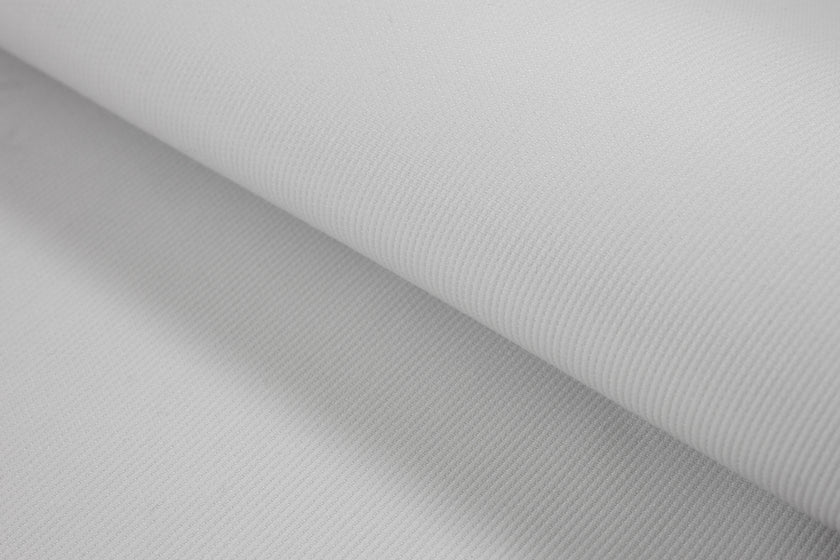 T-583/5916 Fine Cotton White Selfstripe Shirting Fabric