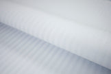 T-587/5919 Fine Cotton White Selfstripes Shirting Fabric