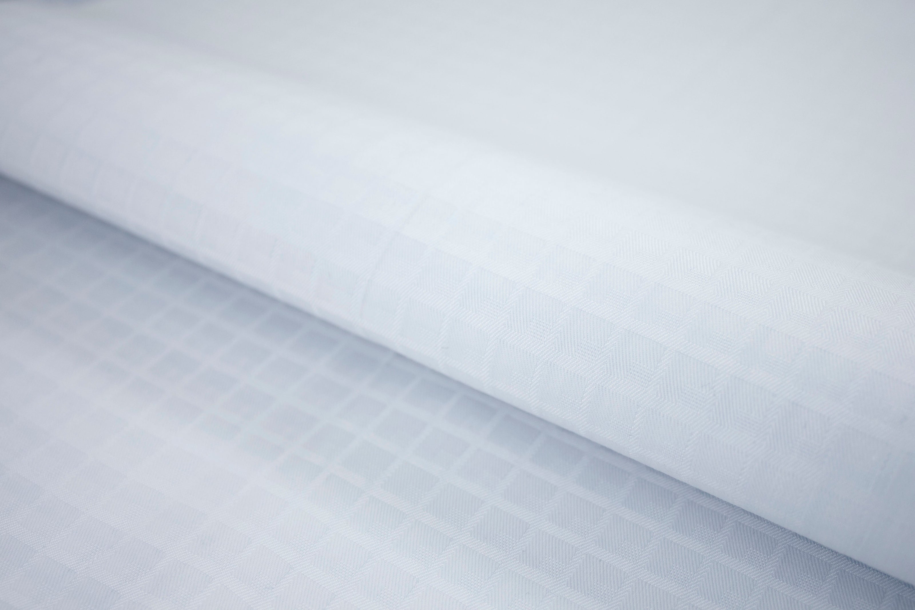 T-594/5924 Fine Cotton Two Tone White Checks Shirting Fabric