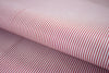 T-629/5778 Fine Cotton Red Stripes Shirting Fabric