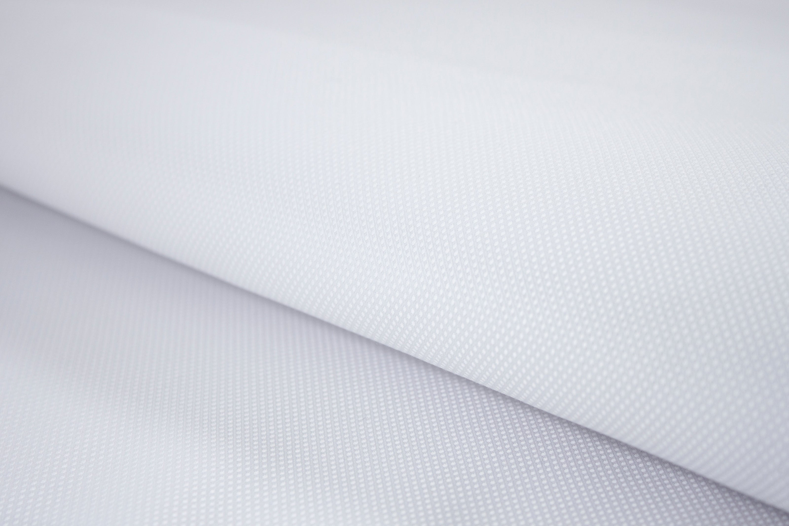T-642/5946 Fine Cotton White In Birdseye Texture Shirting Fabric