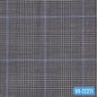 TM-126/V4-22271 Grey With Blue Check Vest Fabric