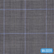 TM-126/V4-22271 Grey With Blue Check Suit Fabric