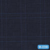 TM-136/V4-22281 Ash Blue Check Jacket Fabric