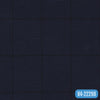 TM-203/V4-22298 Dark Blue With Black Check Vest Fabric